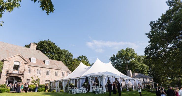 Outdoor Wedding Venue organized by a wedding catering company